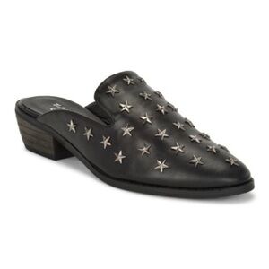 Vintage Havana Black Audra Mule Studded Shoes